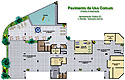 Pavimento de Uso Comum - Planta, perspectiva e maquete elet&ocirc;nica