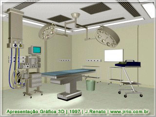 Maquete eletrnica | sala de cirurgia