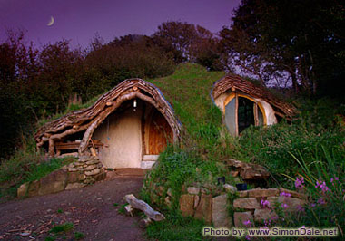 Casa de Simon Dale e familia no Pais de Gales, vizinho à Inglaterra, no Reino Unido