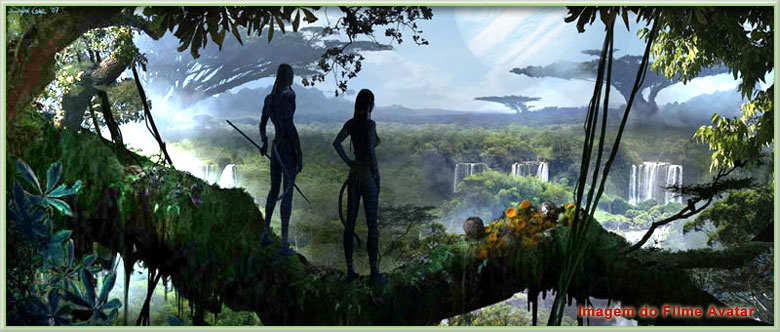 Imagem do filme Avatar que utilizou também o software Maya