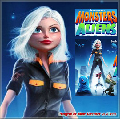 Monsters vs Aliens | Desenho 3D produzido com o Maya