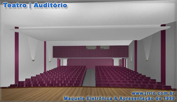 plateia do teatro vista do palco